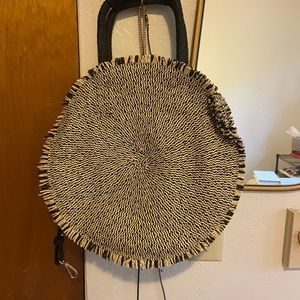 Zara Black and Tan Bag